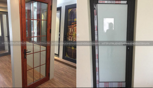 TƯ VẤN BÁO GIÁ LẮP ĐẶT CỬA NHÔM NHÀ VỆ SINH CÁC LOẠI